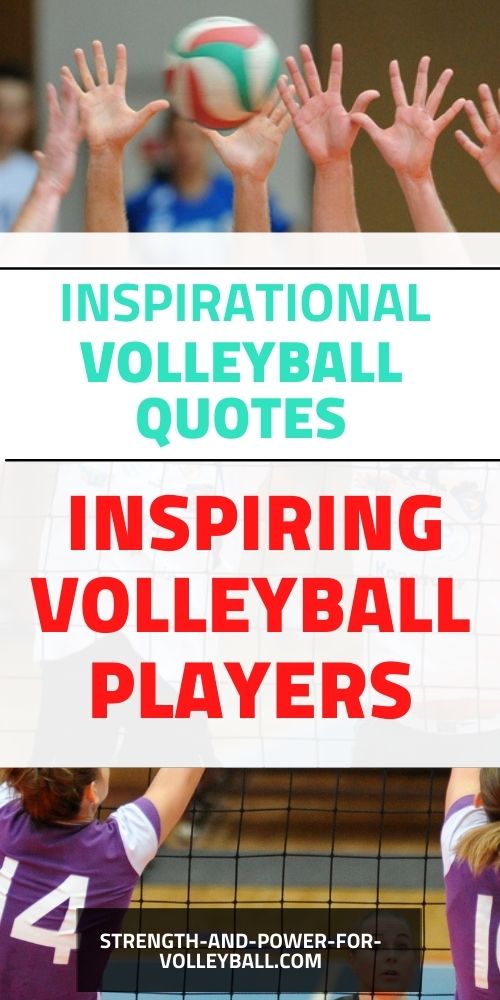 sports quotes motivational volleyball