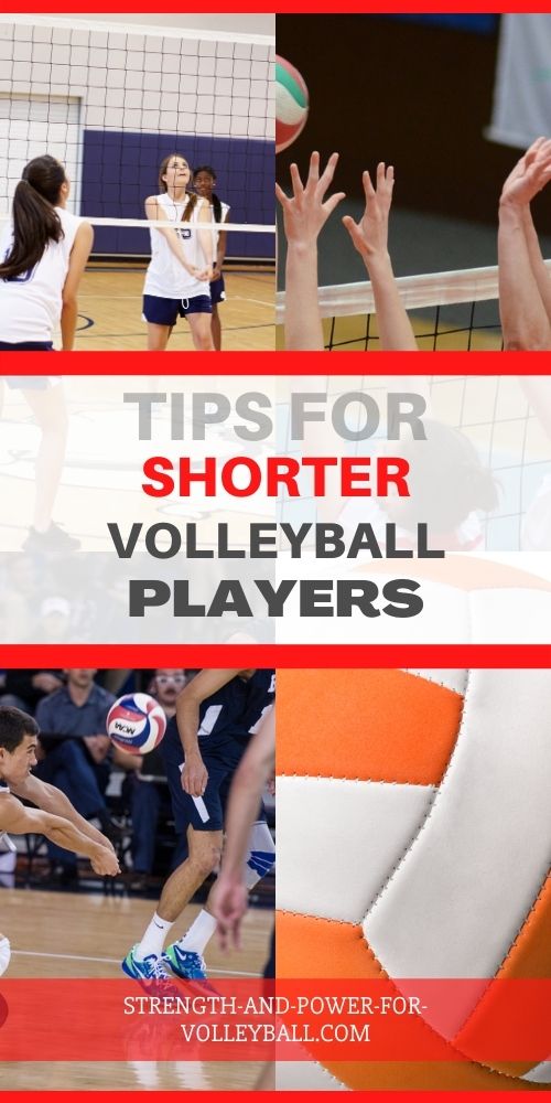 Play volleyball Smarter. Do you think you're too short?