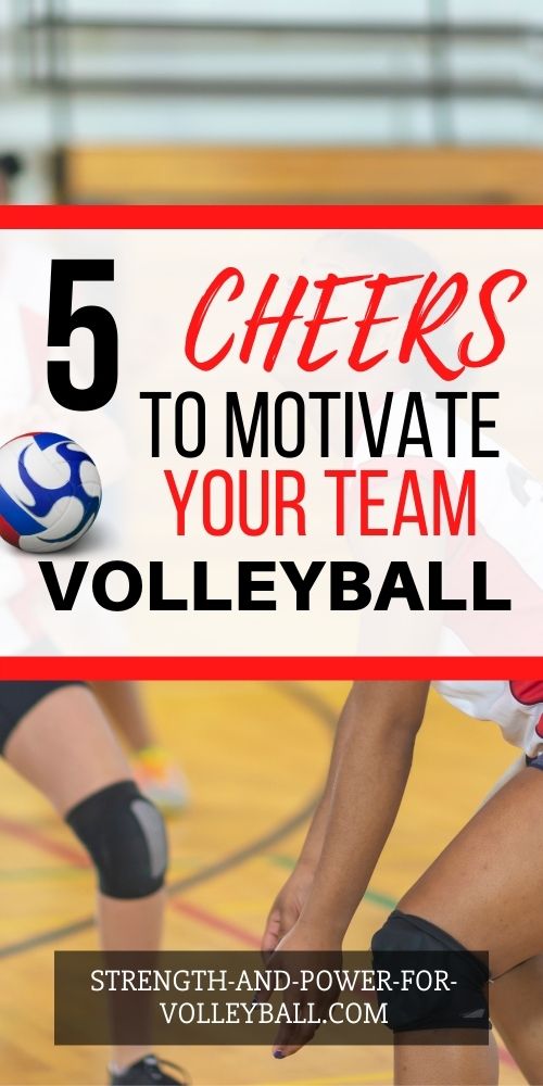 Volleyball Cheers for Volleyball Teams