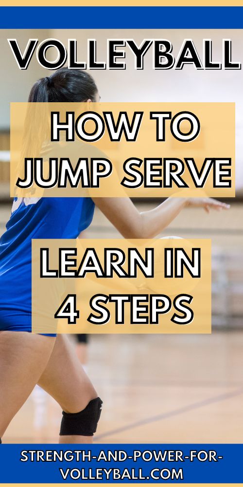 Volleyball Jump Serve Training