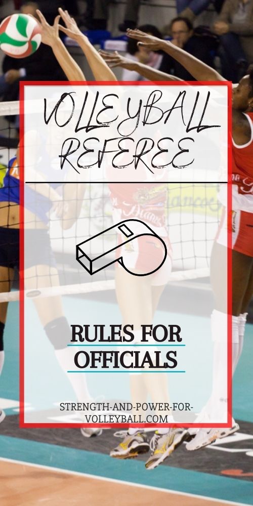 Rules for Volleyball