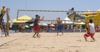 Volleyball passing beach techniques