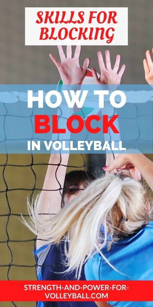 Blocking Volleyball Skills